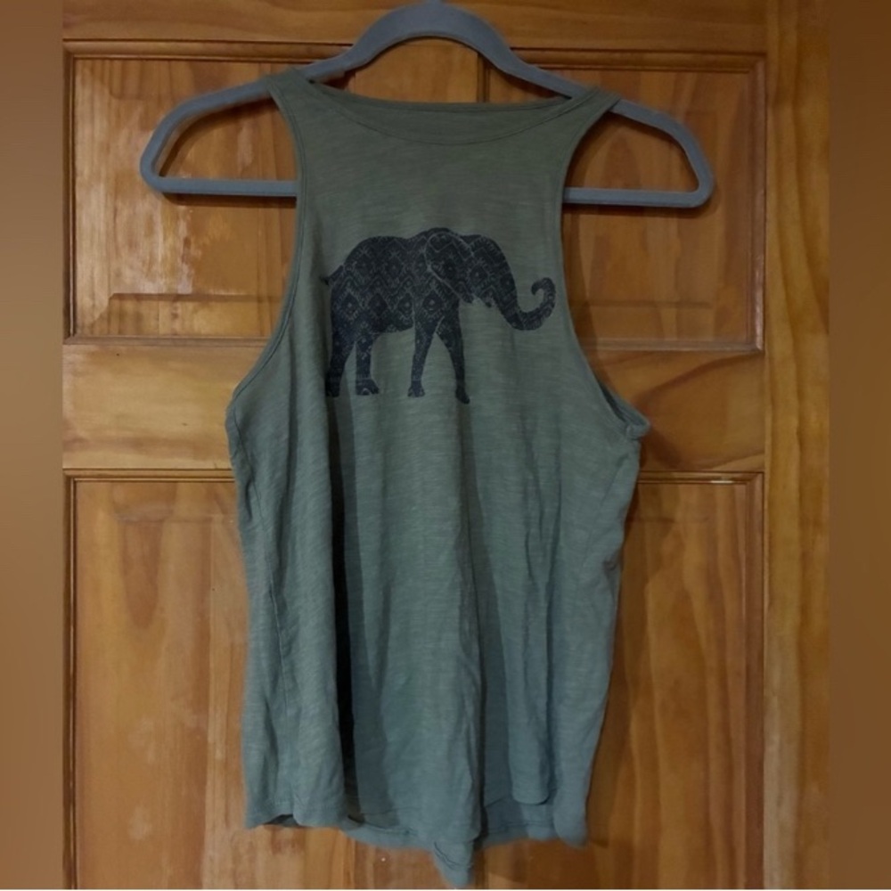 Aeropostale Green Tank Top